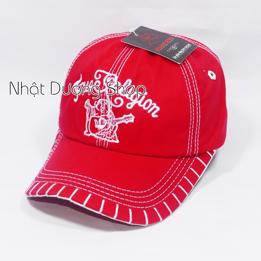 Nón ông địa thật cao cấp, mũ ông địa giá rẻ vải Kaki bền đẹp, sang trọng,  trước kết True Religion