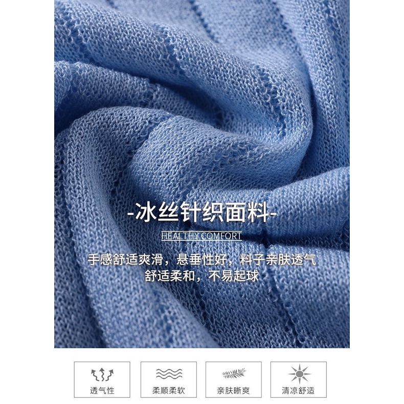 Áo Khoác Cardigan Dệt Kim Mỏng Tay Lửng Thời Trang Xuân Hè Dành Cho Nữ