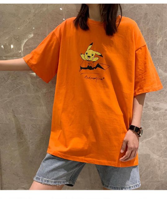 Áo thun tay lỡ Unisex Picacheo