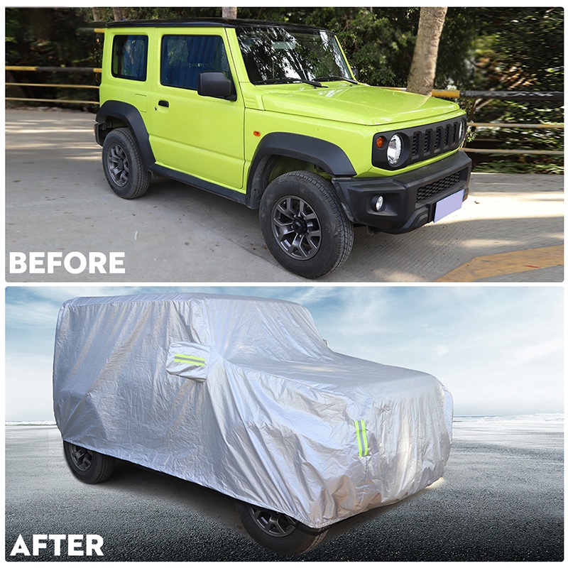 Bạt Phủ Xe Hơi Chống Mưa / Tia UV / Bụi Bẩn Tiện Dụng Cho Suzuki Jimny 2019 2020