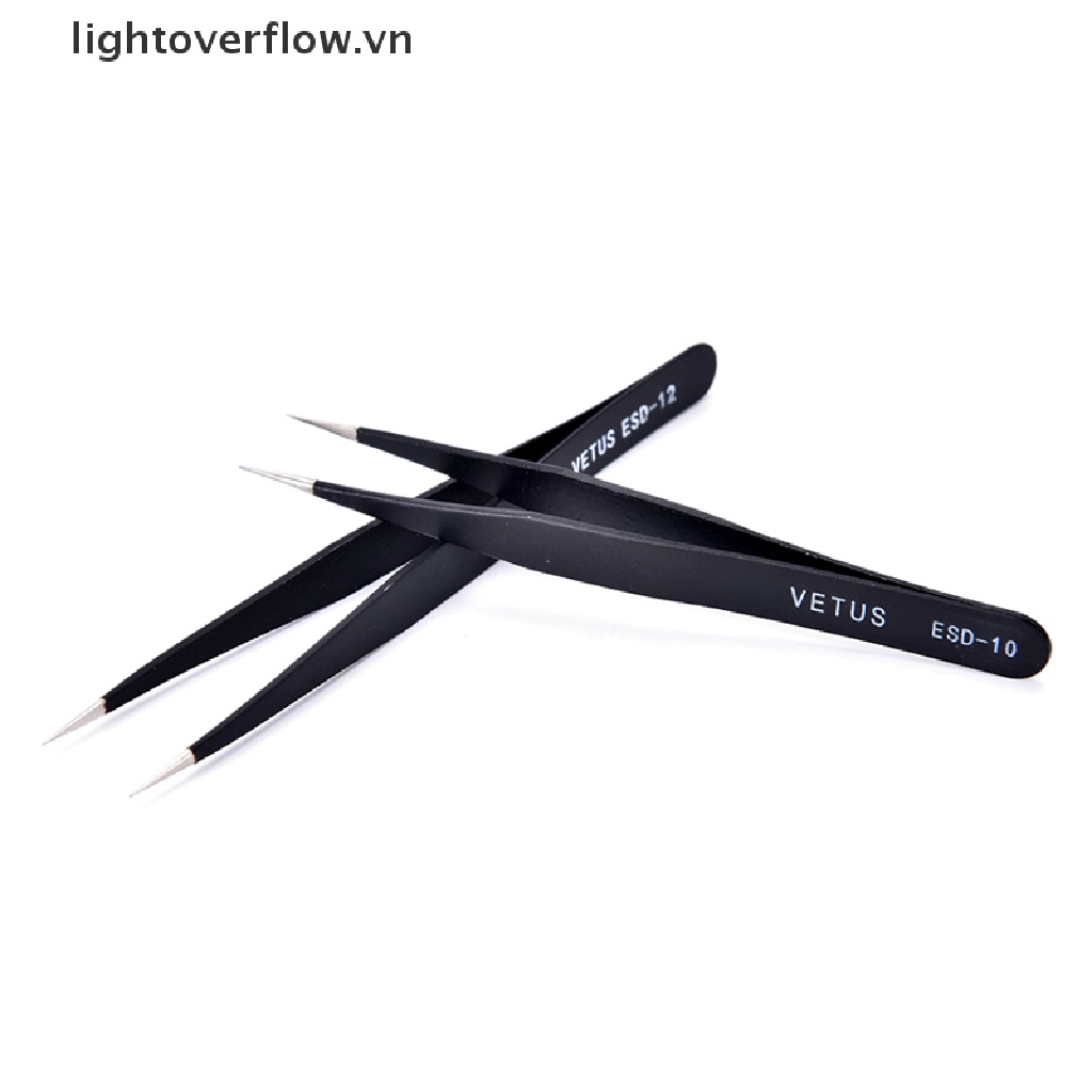 Set 6 Nhíp Inox Chống Tĩnh Điện An Toàn