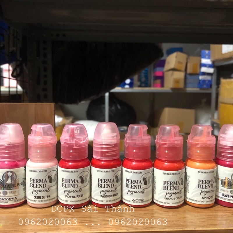 Mực Perma Blend Mẫu Mới Đủ Các Màu/ DCPX SÀI THÀNH HCM
