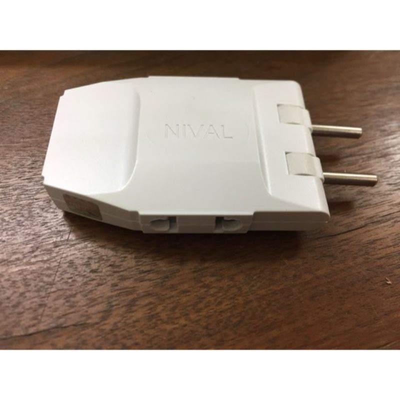 Đầu nối, phích cắm thông minh chia điện 1 ra 3 Nival quay 180 độ chịu tải 2200w, phích cắm đa năng chia 3 ngả