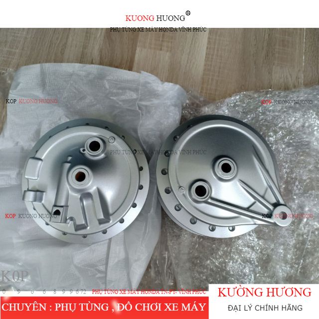 Bộ đùm má trước sau lắp xe super DREAM hàng chính hãng honda việt nam