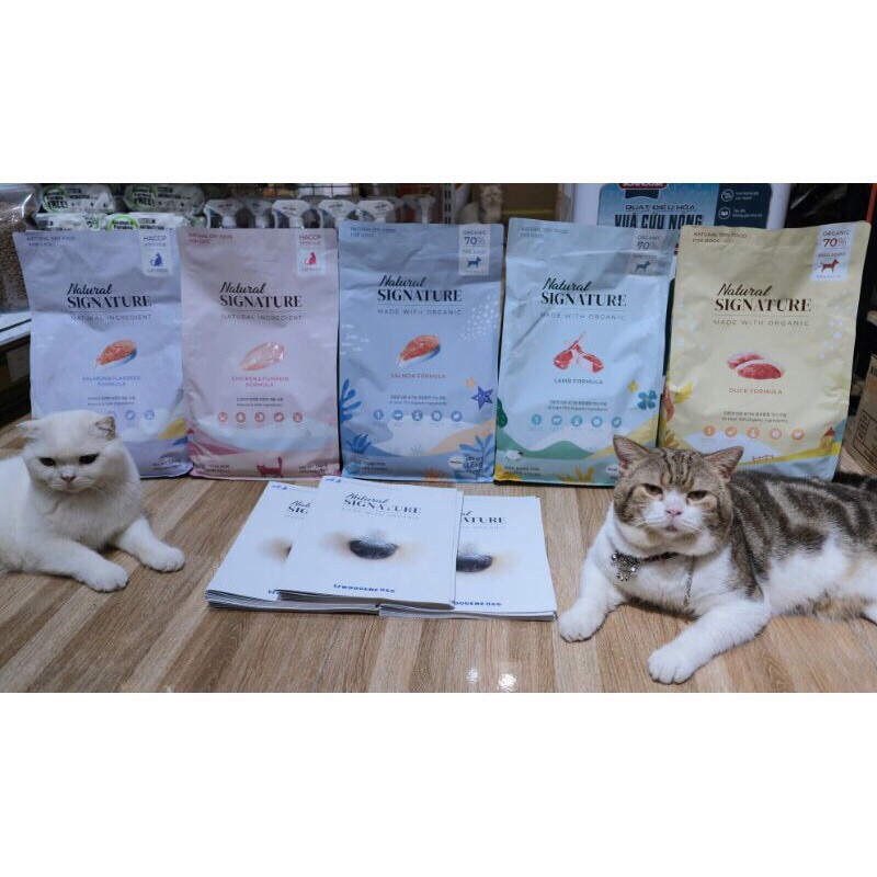 THỨC ĂN HẠT HỮU CƠ CHO MÈO TRƯỞNG THÀNH #NATURAL_SIGNATURE