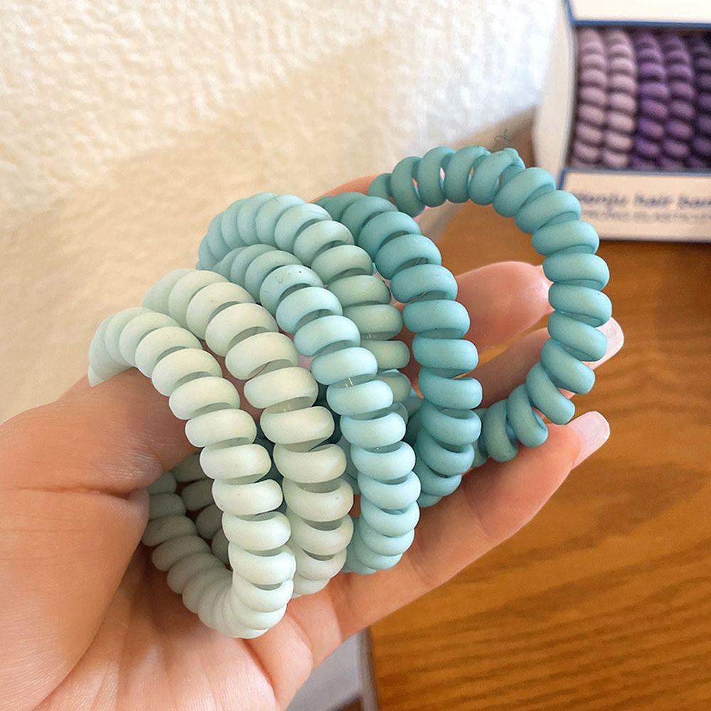 Preston Dây Cột Tóc Scrunchies Bằng Resin Màu Sắc Ngọt Ngào Dễ Phối Đồ Cho Nữ