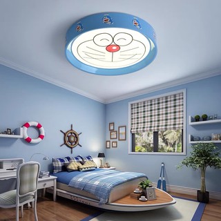 Đèn trần phòng trẻ em,đen trần hình Doraemon xanh