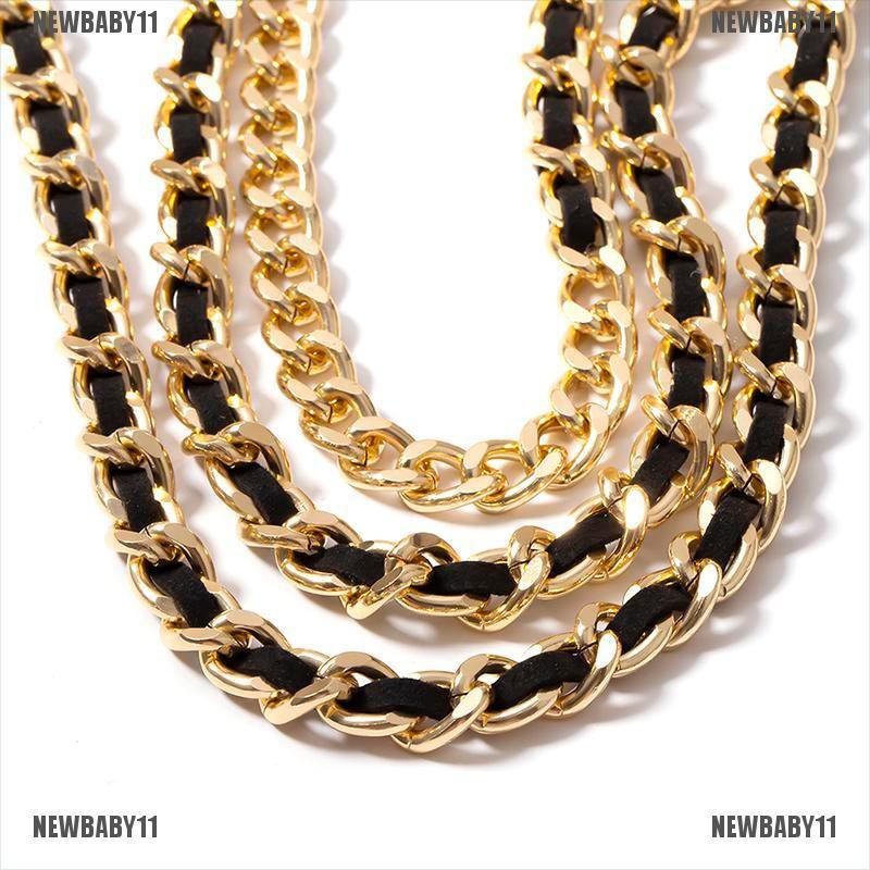 Thắt Lưng Nhiều Lớp Đính Tua Rua Phong Cách Cổ Điển Cho Nữ NEWBABY11