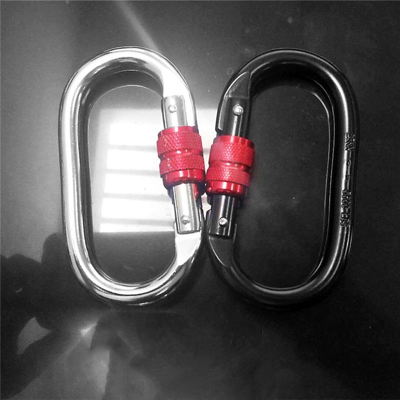 Móc treo khóa chữ d đa năng Sportslink carabiner dùng treo võng yoga - đi leo núi