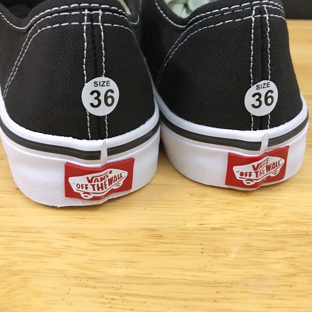 [TẶNG HỘP &amp; TẤT] GIÀY THỂ THAO NAM NỮ V. CLASSIC MÀU ĐEN, SIZE 36-43. .