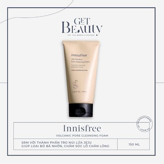 Sữa rửa mặt kiểm soát nhờn innisfree Volcanic Pore Cleansing Foam 150ml