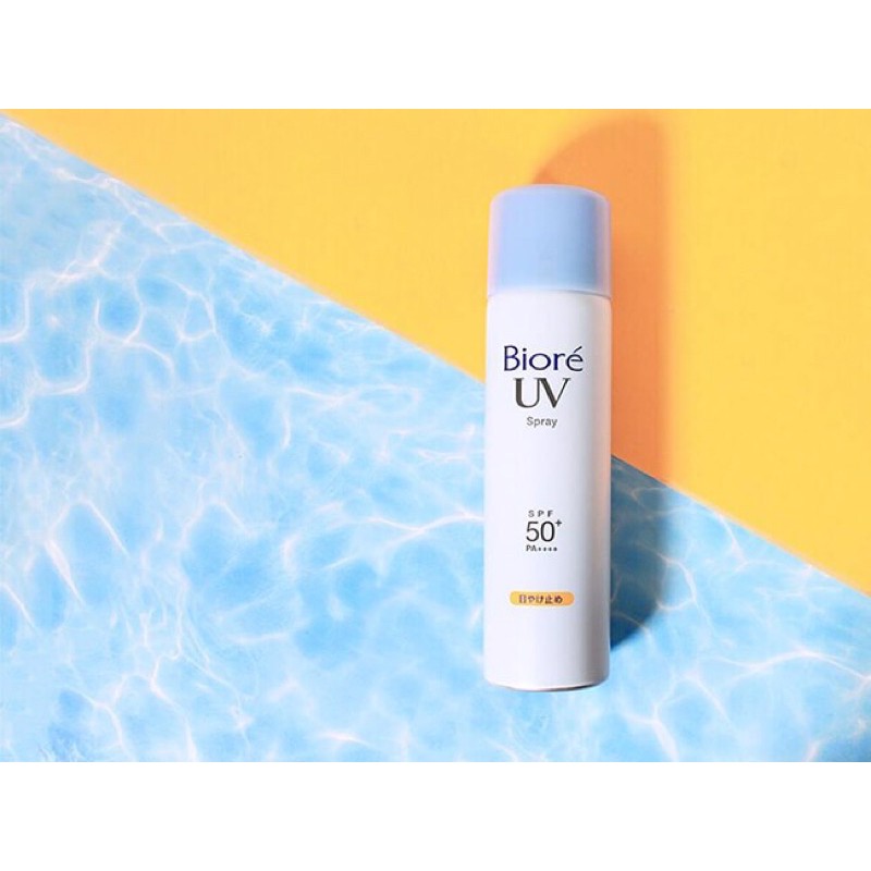 Xịt Chống Nắng Tiện Lợi Bioré UV Spray SPF50+/PA++++ 75g