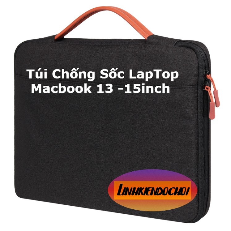 Túi Chống Sốc LapTop Macbook 13 - 15 inch ( 2 Ngăn ) Chống thấm nước