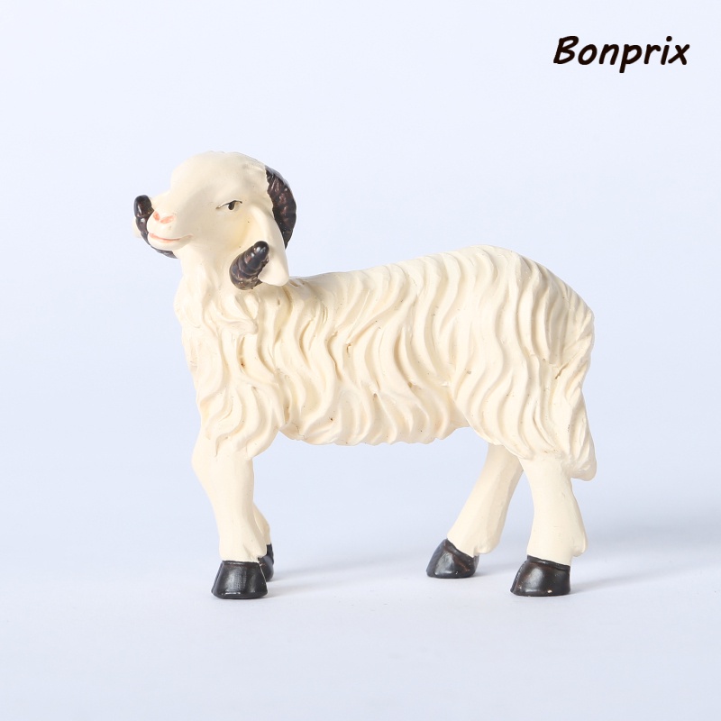 Set 6 Mô Hình Cừu Bằng Nhựa Resin Trang Trí Nhà Búp Bê / Nông Trại