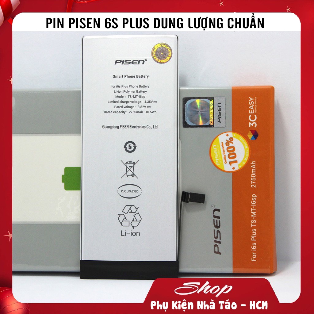 PIN PISEN DUNG LƯỢNG CHUẨN - CHÍNH HÃNG PATECH PHÂN PHỐI