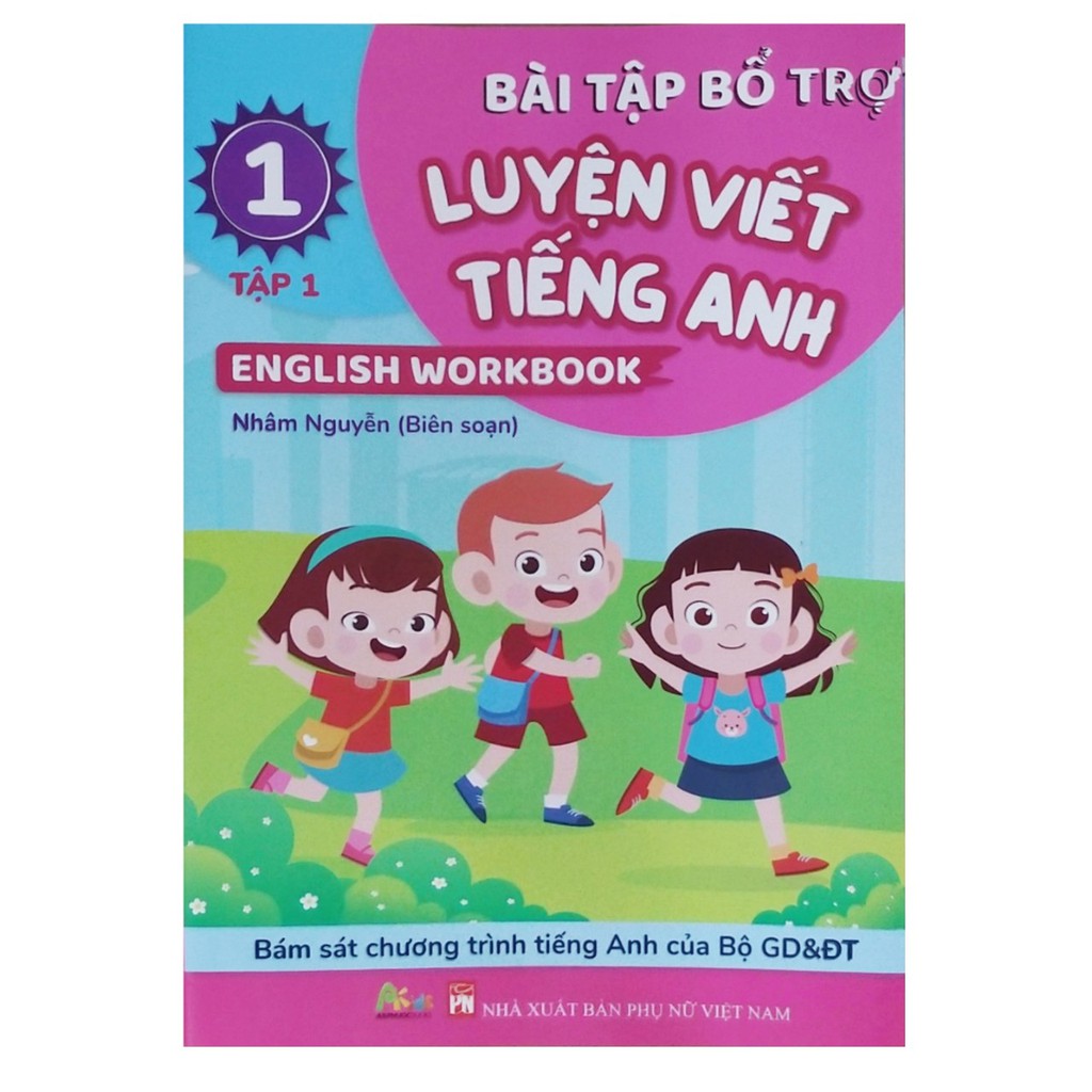 Sách - Bài tạp bổ trợ luyện viết tiếng anh english workbook lớp1 tập 1