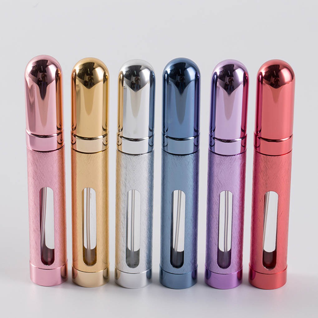 [Hàng mới về] Chai đựng nước hoa dạng xịt dung tích 12ml thiết kế vỏ màu vàng sang trọng | BigBuy360 - bigbuy360.vn
