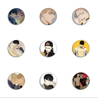 Huy hiệu cài áo IN HÌNH 19 days anime chibi dễ thương tiện lợi m02