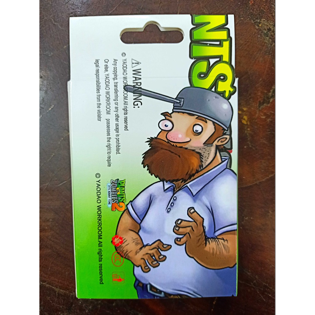 Bộ bài Tây Plants VS Zombies , bộ Tú người cây và quái vật 54 lá in hình anime manga dễ thương siêu độc đáo