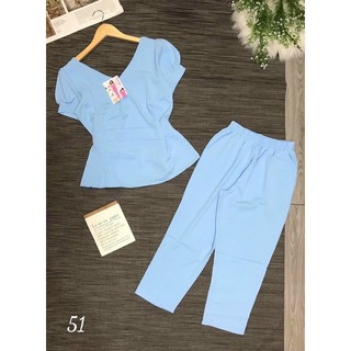 Đồ bộ dài cotton, ib CHỌN MÀU