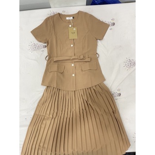 (loan lâm) Set áo+ chân váy xoè A27 A28