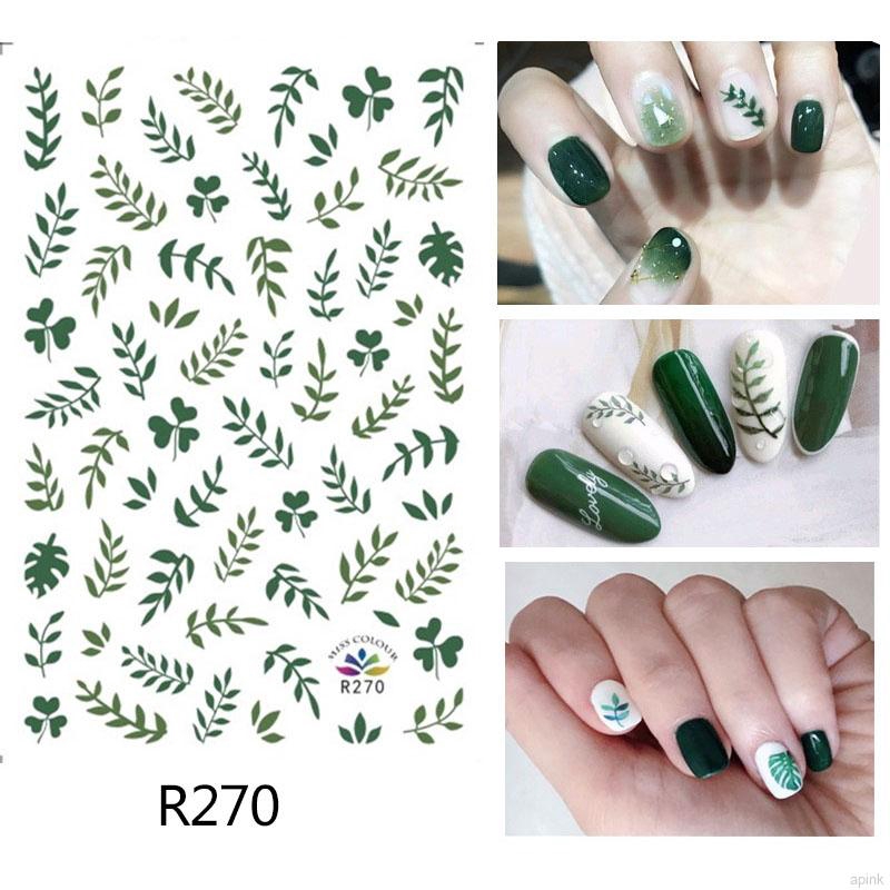 [Hàng mới về] Giấy dán móng nghệ thuật nhiều kiểu dáng khác nhau