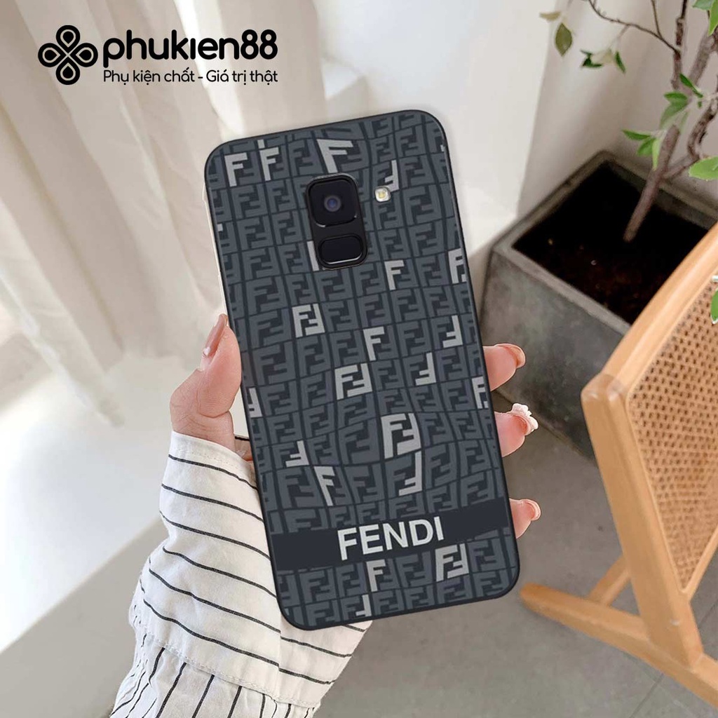 Ốp lưng điện thoại Samsung A6 2018 / A6 Plus / A6+ fendy, búp bơ rì, kaws thời trang, vỏ ốp thời trang rẻ đẹp