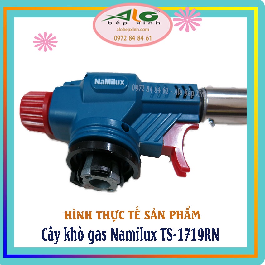 Đèn khò ga mini Namilux TS1719RN - Cây khò ga - dễ sử dụng - bảo hành 6 tháng - Alo Bếp Xinh