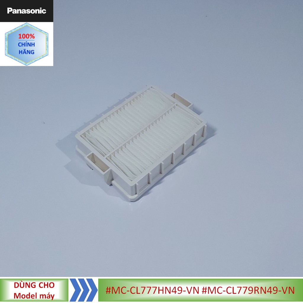 Phụ kiện Bộ lọc HEPA máy hút bụi Panasonic model #MC-CL777HN49-VN #MC-CL779RN49-VN