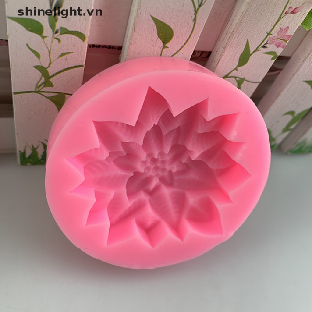 1 Khuôn Silicon Làm Bánh Hình Chiếc Lá DIY