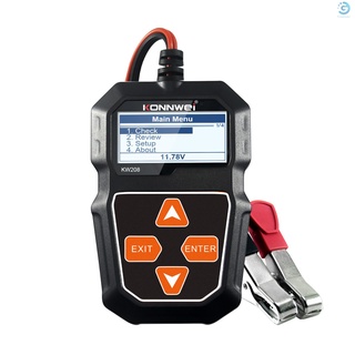 Thiết bị kiểm tra pin xe hơi konnwei kw208 12v