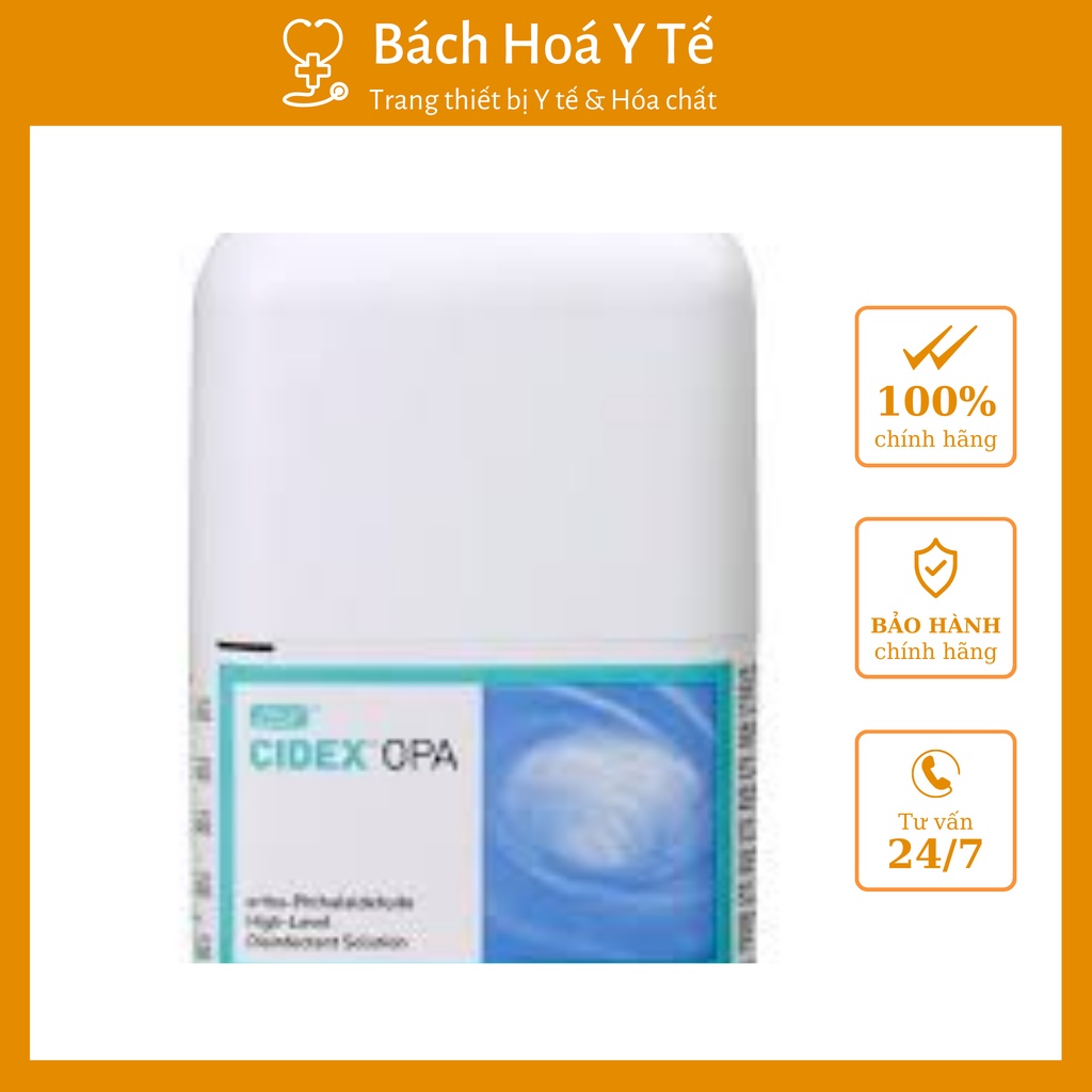 Dung dịch khử khuẩn, sát khuẩn dụng cụ Cidex OPA 3.78 lít