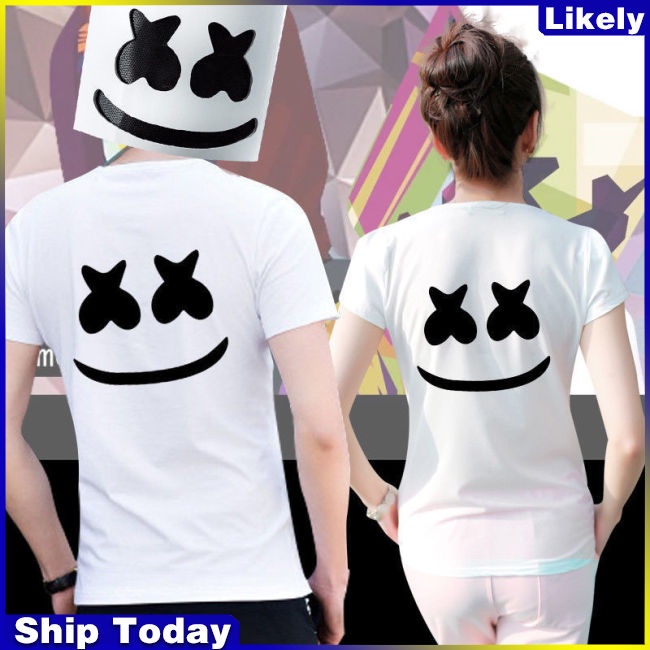 Mặt Nạ Hóa Trang MarshMello DJ Có Đèn LED Sáng Tạo