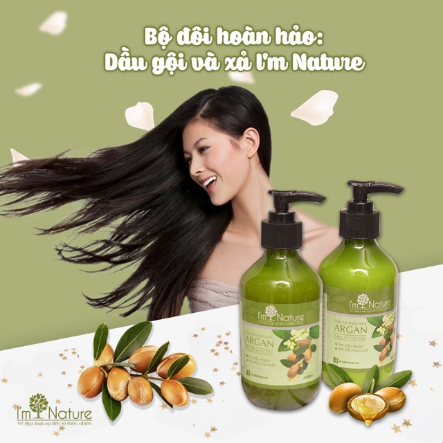 DẦU GỘI THẢO MỘC ARGAN I’M NATURE