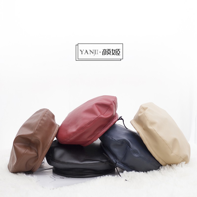 Mũ Beret Màu Sắc Thời Trang Mùa Hè Phong Cách Hàn Quốc Cho Nữ