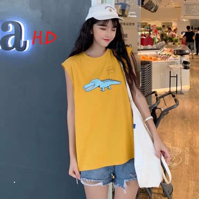 Áo tanktop cá sấu HARIQUEEN