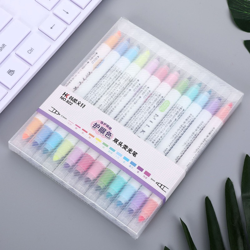 Set 12 bút highlight màu sắc xinh xắn