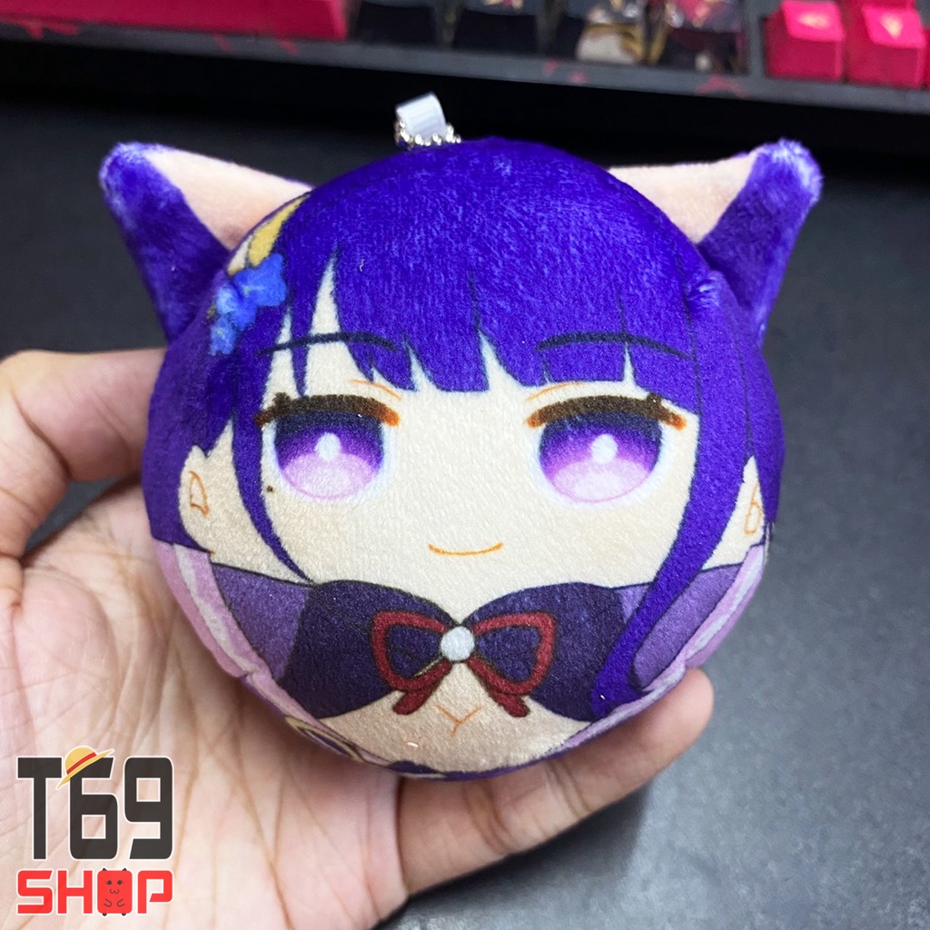[28 mẫu] Móc khóa plushie mochi nhồi bông game Genshin Impact