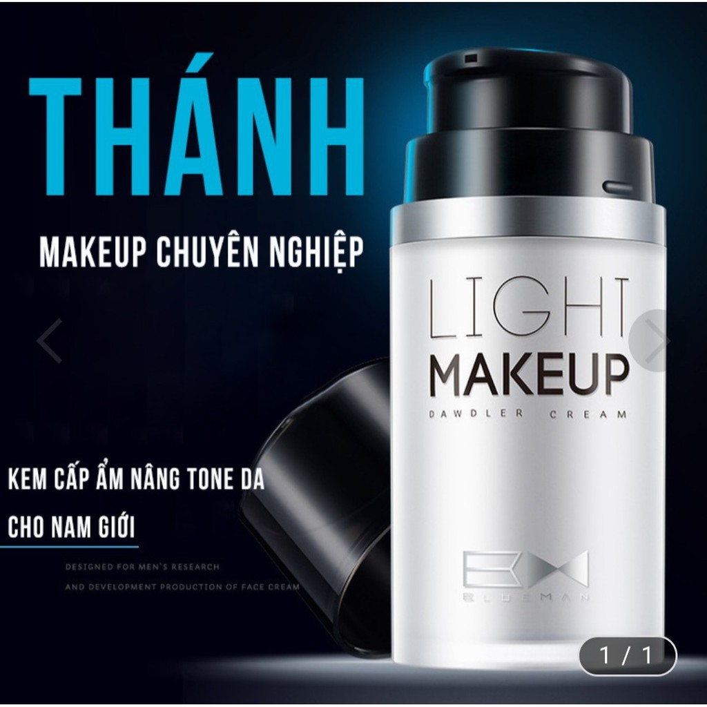 [ Light Makeup ] Kem trang điểm đa năng cho nam - Kem nền cho nam - Kem trang điểm BM nam | BigBuy360 - bigbuy360.vn