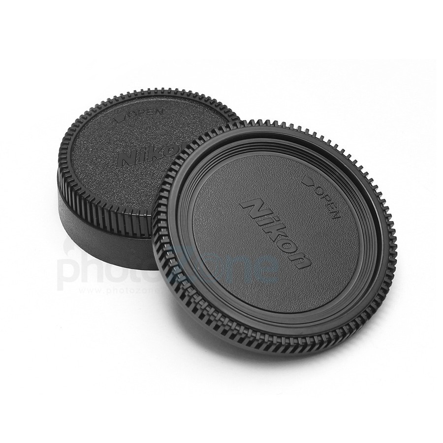 Nắp body Nikon và nắp sau lens