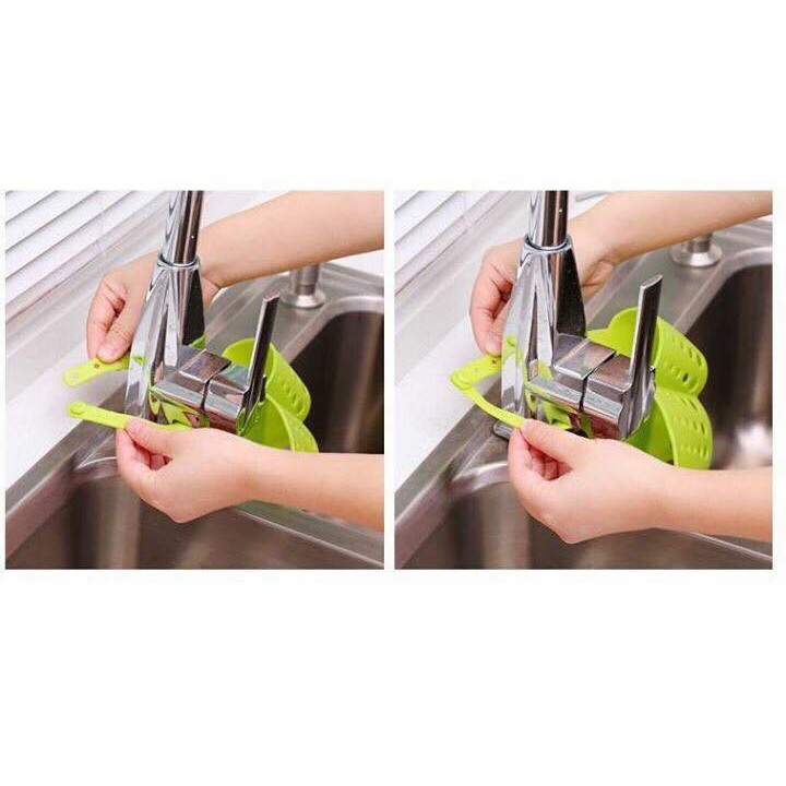 Giỏ treo bồn rửa bát tiện dụng - Giỏ đựng đồ đa năng treo bồn rửa bát