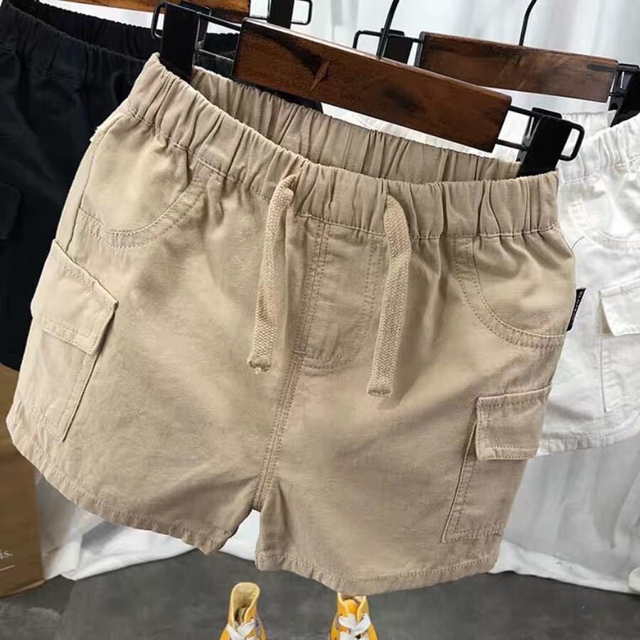 Quần Đùi Cho Bé, Quần Short Cho Bé Trai Và Bé Gái Chất KaKi Chaar Kids