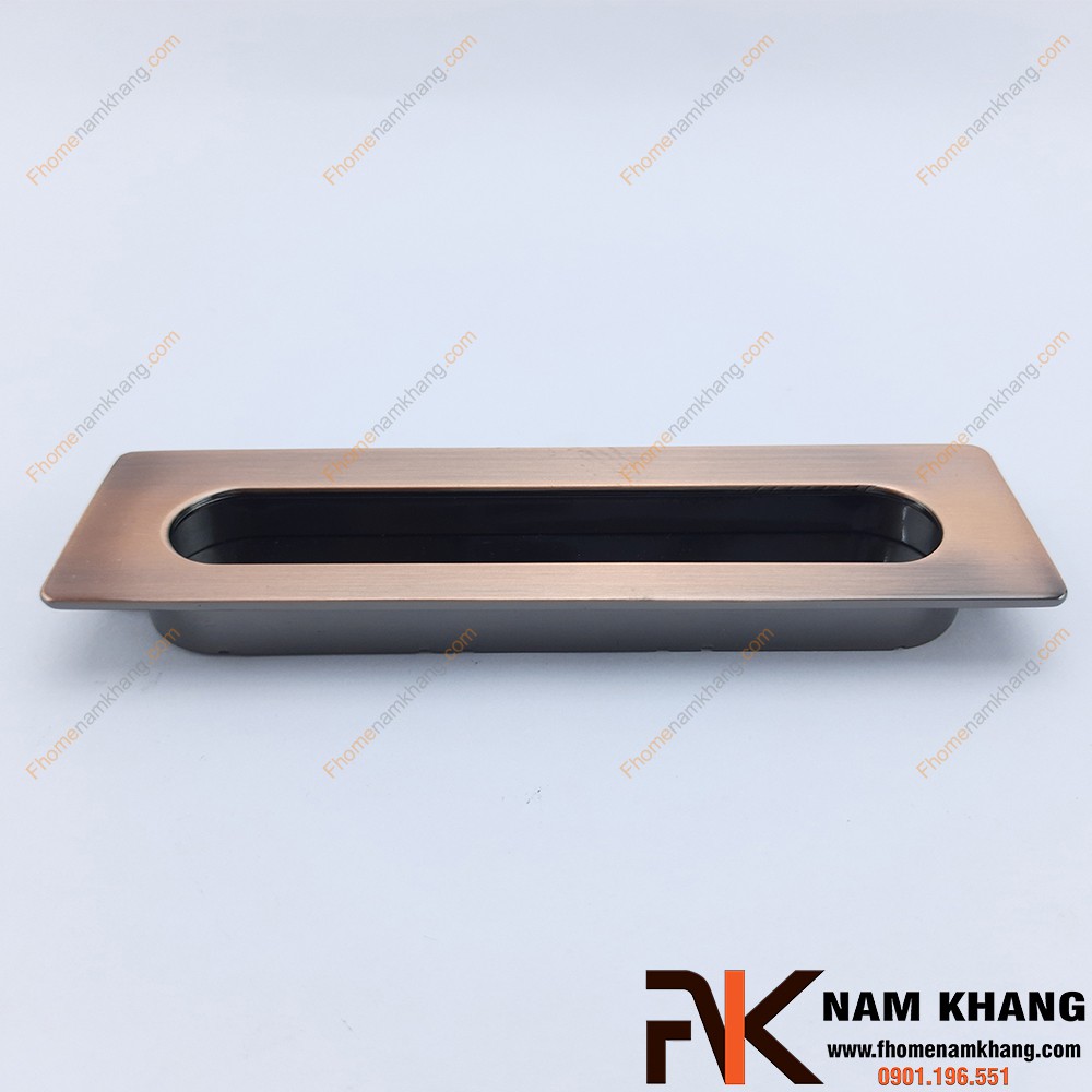 Tay nắm âm tủ màu hồng NK145-H