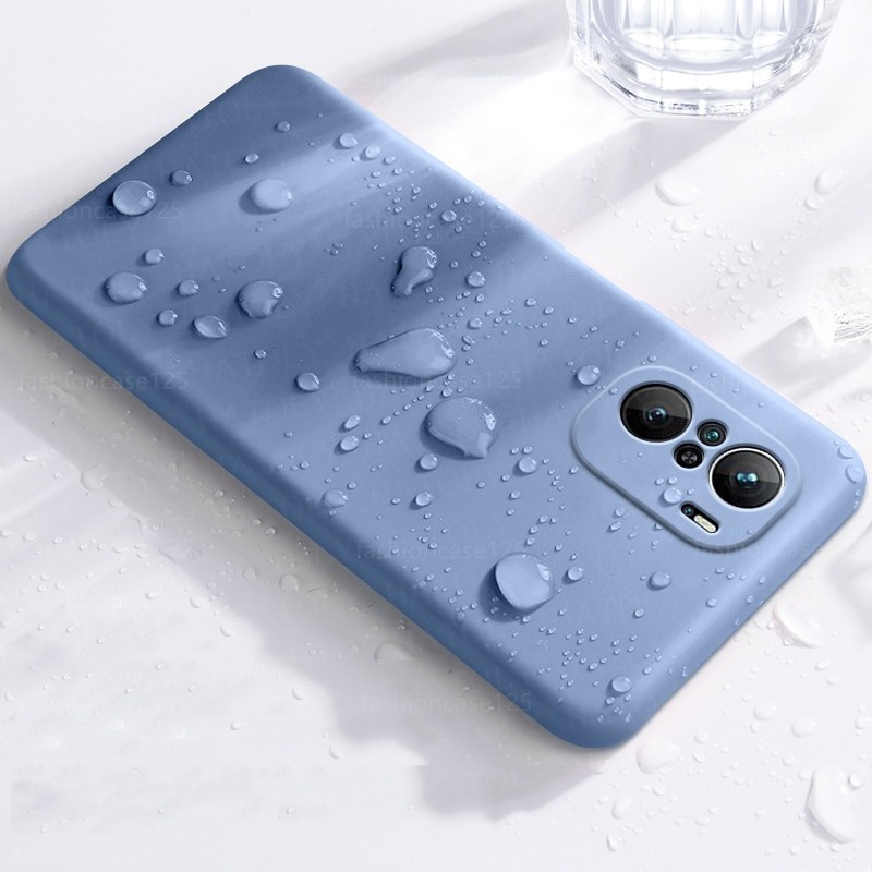 ốp điện thoại Silicone Mềm Chống Sốc Màu Trơn Thời Trang Cho Xiaomi Redmi Note 10 Pro Note10 4g