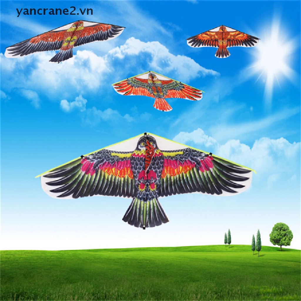 1 Diều Hình Chim Đại Bàng Phẳng Đang Bay Dành Cho Trẻ Em Chơi Ngoài Trời {yancrane2.vn}