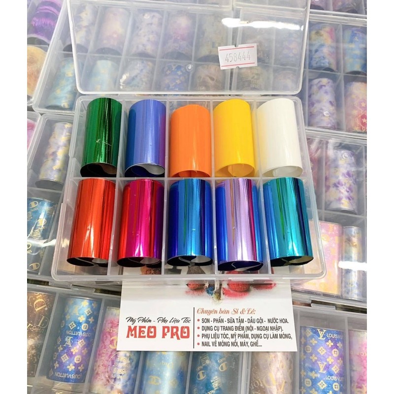 foil mẫu đẹp trang trí móng