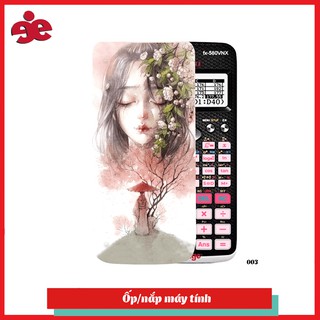Ốp máy tính Casio 580 nhân vật anime 003