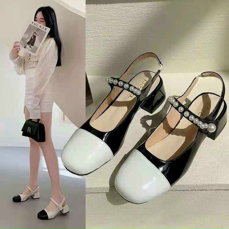 Giày xinh quai chun cực trendy tiểu thư