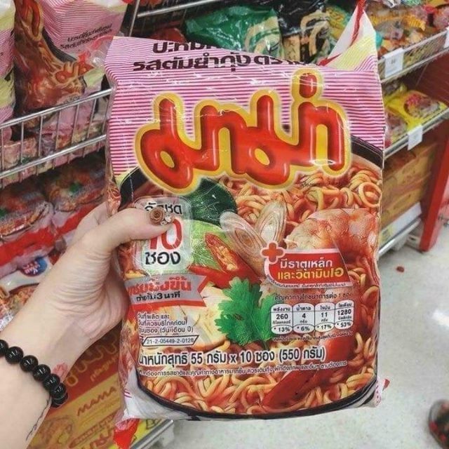Mì tôm thái lan
