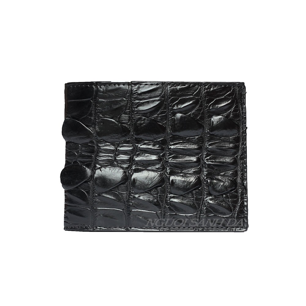 Ví nam gai đuôi da cá sấu chính hãng Người Sành Da,- Bảo hành 24 tháng